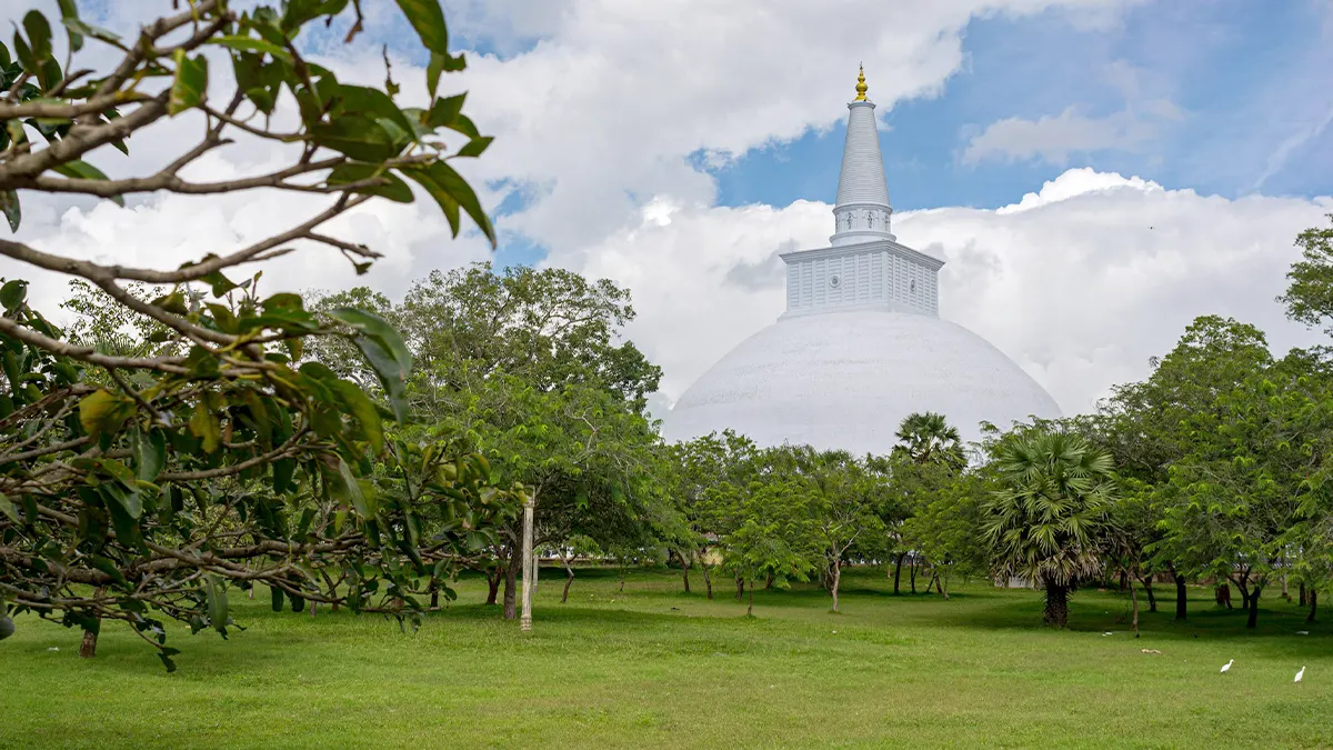 anuradhapura archaeological landscape sri lanka - baurs travels