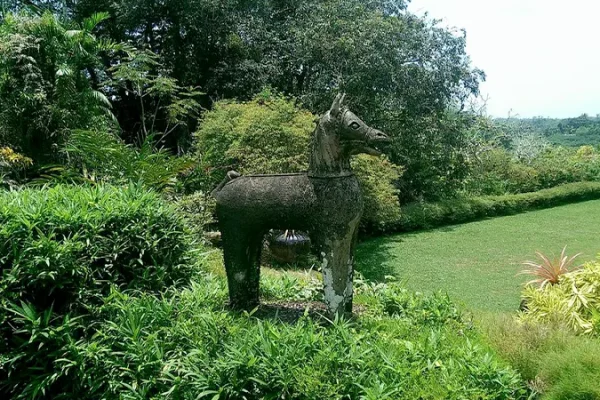 brief garden artistically designed garden by bevis bawa