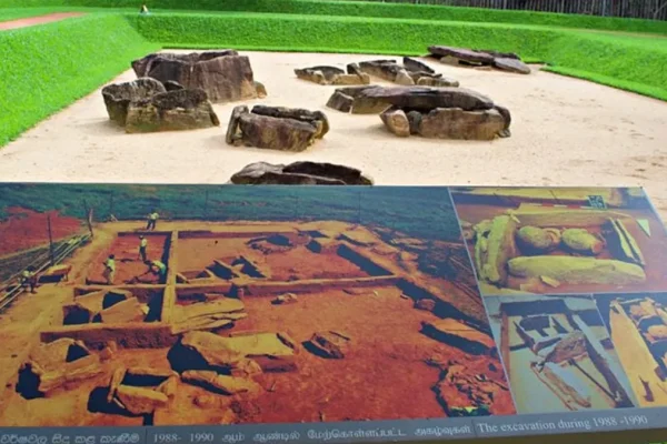 ibbankatuwa megalithic burial site dambulla sri lanka
